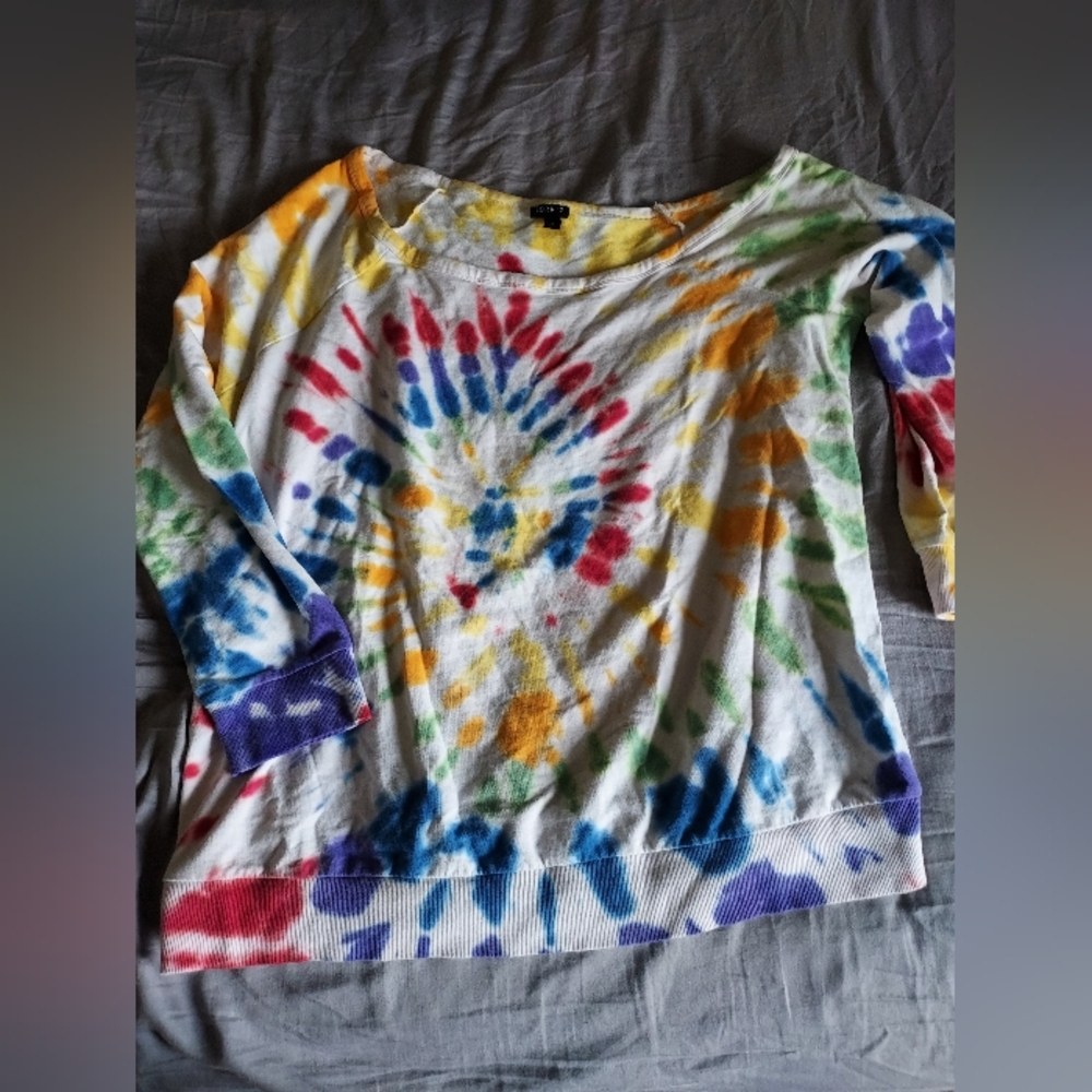 Off the Shoulder TieDye top from Torrid!!!